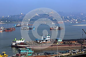 Irrawaddy River - Sagaing - Myanmar (Burma)