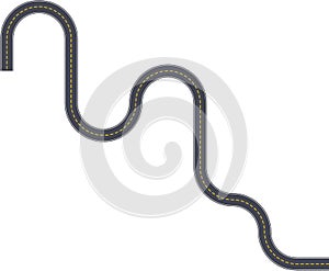 irregular abstract form squared waves