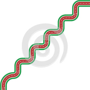 irregular abstract rounded waves