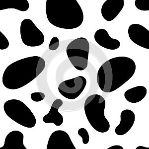 Irregular blob, seamless pattern of abstract organic shapes. Abstract irregular random blobs. Simple liquid amorphous