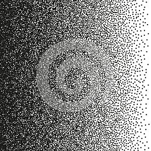 Irregular dots pattern. EPS 10 vector