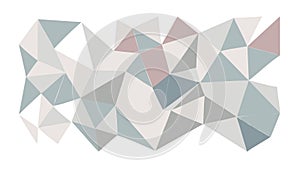 Irregular Geometric Shapes, Abstract Modern Pattern, vector design Generative AI