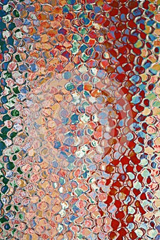 Irregular glass abstract
