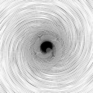 Irregular swirling, spiral lines element, pattern, background