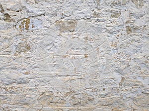 irregular texture of old stone wall