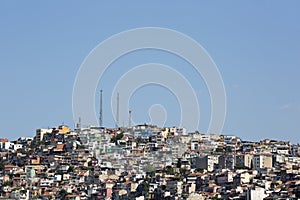 Irregular urbanization in Izmir, Turkey