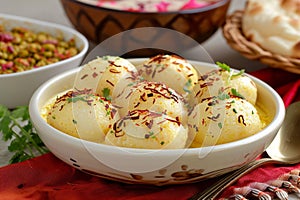 Irresistible delight Ras Malai, a creamy and traditional Indian sweet