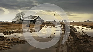 irrigation farm flood