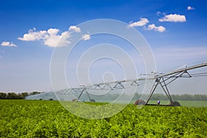 Irrigación en  agricultura 