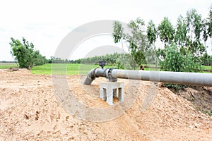 Irrigation pumping pipe system