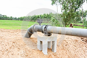 Irrigation pumping pipe system