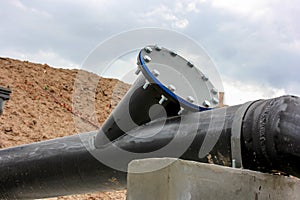 Irrigation pumping pipe system