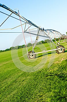 Irrigation system for crops
