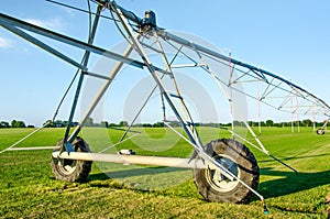 Irrigation system for crops