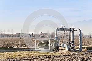 Irrigation water pumping system