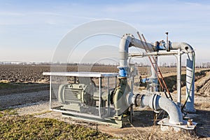 Irrigation water pumping system