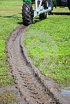 Irrigation wheel line