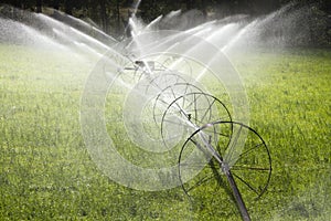 Irrigation Wheel Line Sprinkler Agricultural Equipment