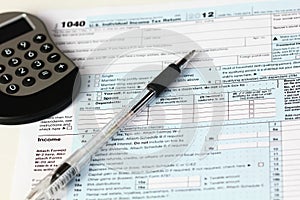 IRS Federal Income Tax Forms