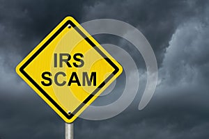 IRS Scam Warning Sign