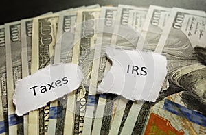 IRS and Taxes photo