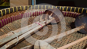 irus made from coconut shells