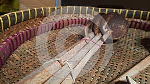 irus made from coconut shells