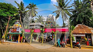 Irusumanda Ekadasa rudra Shiva temple in Konaseema, Andhrapradesh, India