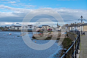 Irvine Harbour North Ayrshire Scotland