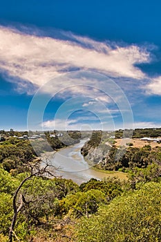 The Irwin River in Dongara, Australia