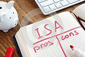 ISA Individual Savings Account pros and cons.