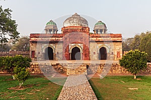 Isa Khan`s Mosque, Humayun`s Tomb, New Delhi, India