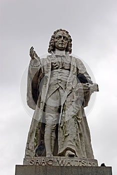 Isaac Watts statue, Southampton photo