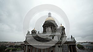 Isaacs cathedral at cloudy day