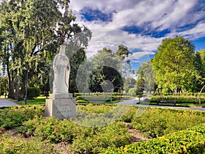 Isabel La Catolica park, Gijon city, Asturias, Spain