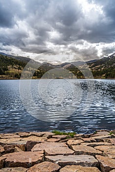 Isabel Lake Colorado Sunset photo