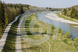 Isar river