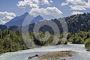 Isar river bed in KrÃÂ¼n