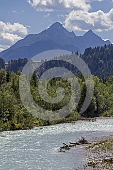 Isar river bed in KrÃÂ¼n