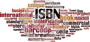 ISBN word cloud