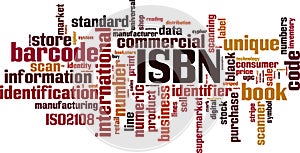 ISBN word cloud