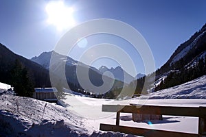 Ischgl Austia Mountain Valley