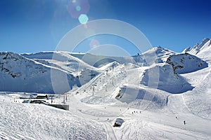 Ischgl Austia Ski Slope photo