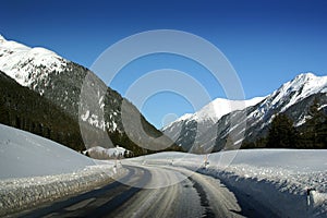 Ischgl Austria Road to St Anton