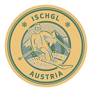 Ischgl ski resort in Austria