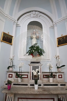 Ischia - Cappella dell`Immacolata nella Chiesa di Maria delle Grazie