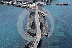 Ischia - Il Ponte Aragonese dal Belvedere del Monastero photo