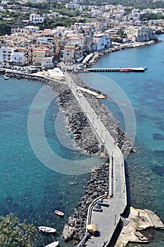 Ischia - Ponte Aragonese dal Belvedere del Convento photo