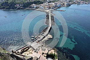 Ischia - Ponte Aragonese dal Belvedere del Monastero photo