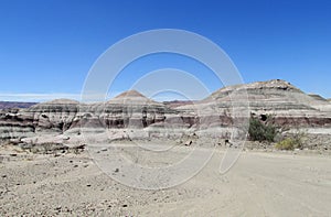 Ischigualasto national park desert landscape, Argentina